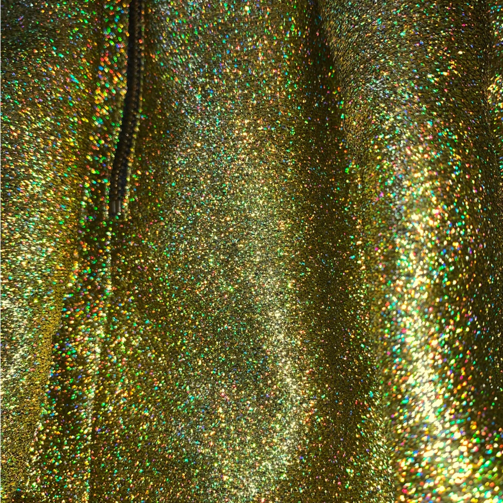 NWT kate spade Madison Ave Exclusive Acid Green Tinsel Coreen Cupcake Skirt RARE - Picture 9 of 13